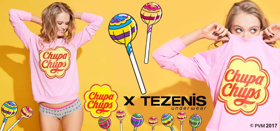 Tezenis launches a new colorful spring collaboration with Chupa Chups® -  Licensing Italia