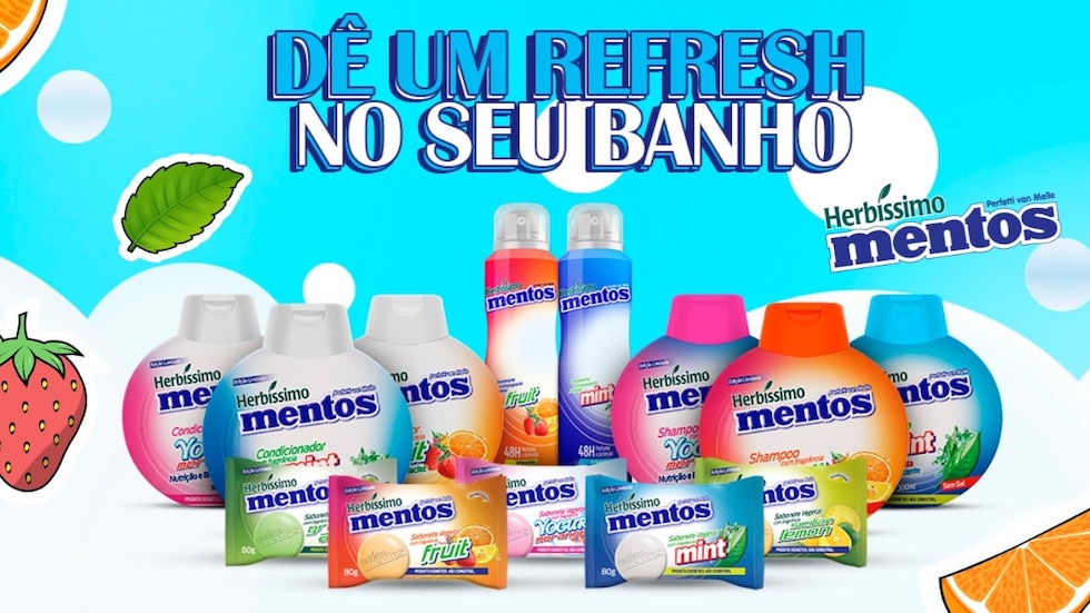Dana Cosmetics creates Mentos Herbissimo in Brazil