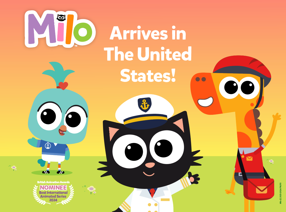 Milo arrives to the united states thanks to an agreement between DeAPlaneta Entertainment and PBS KIDS