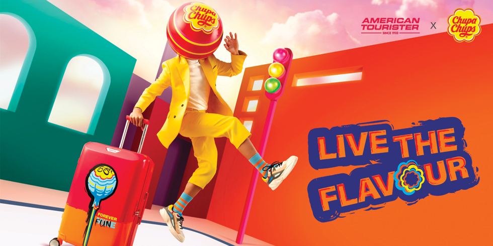 Chupa Chups and American Tourister Rocking the Sweet Travel Collection